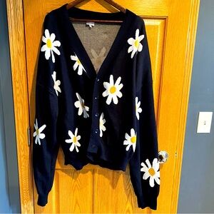 Oversized Daisy Sweater